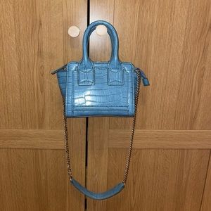 Blue Croc Bag